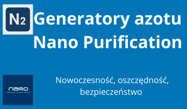 Generatory azotu Nano