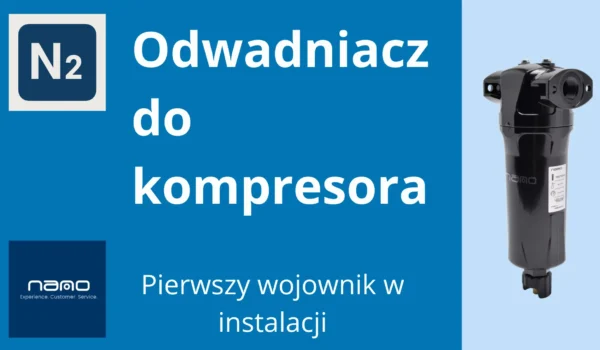 Odwadniacz do kompresora