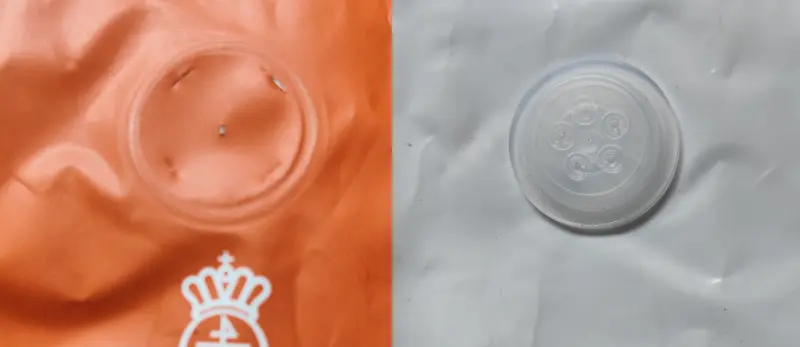 zawór jednokierunkowy opakowania