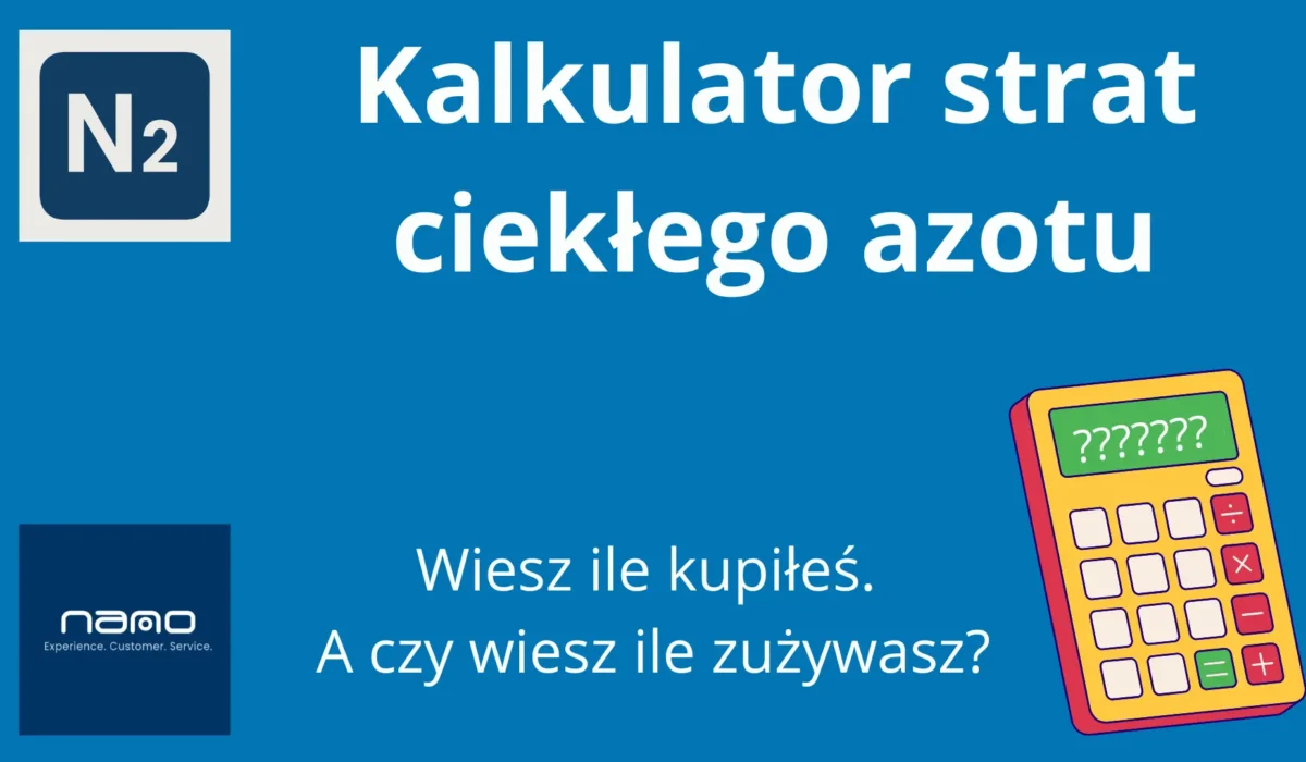 Kalkulator strat ciekłego azotu