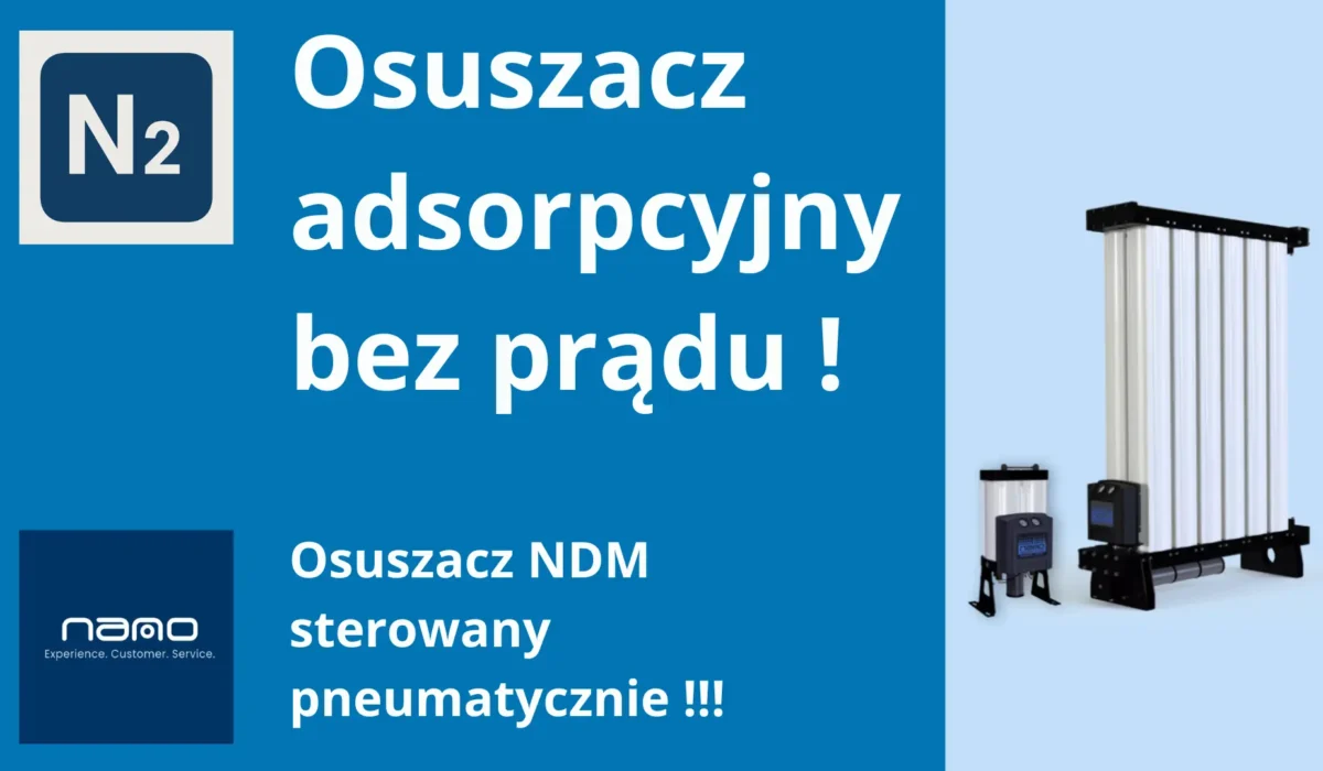 Osuszacz adsorpcyjny pneumatyczny