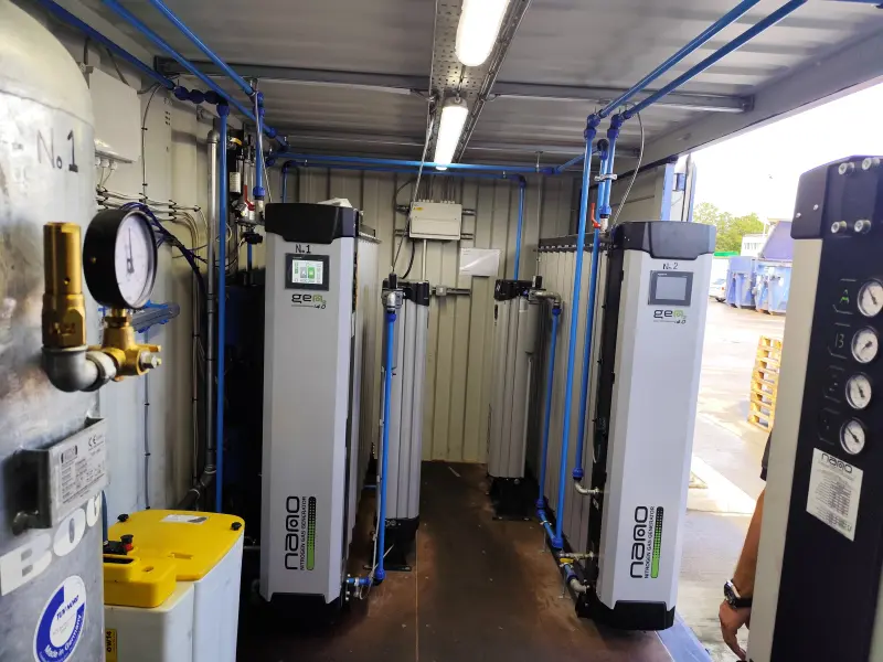 azotownia kontenerowa