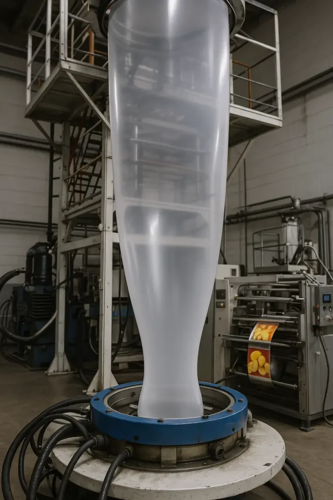 azot w rozdmuchiwaniu folii