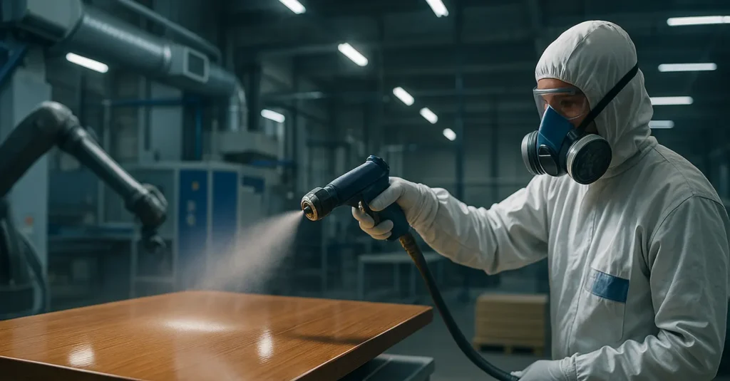 Zastosowanie azotu w malowaniu natryskowym