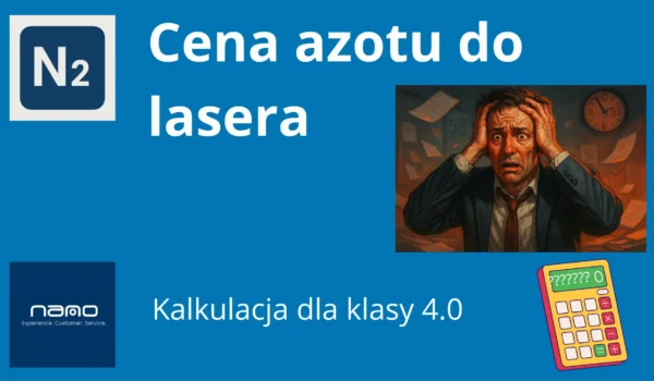 Cena azotu do lasera