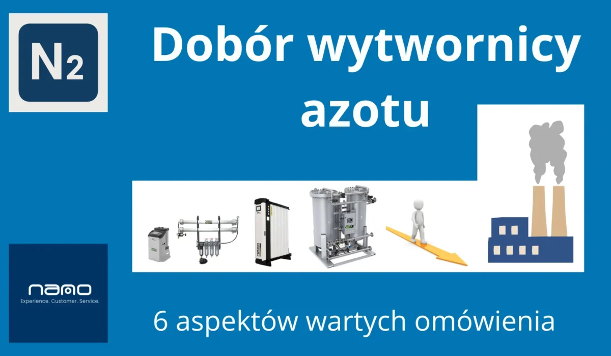 Dobór wytwornicy azotu