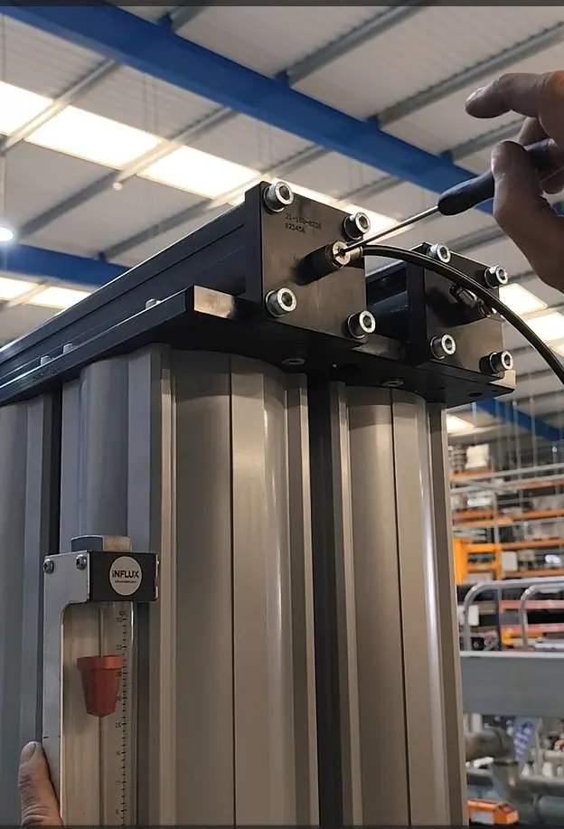 regulacja czystości azotu