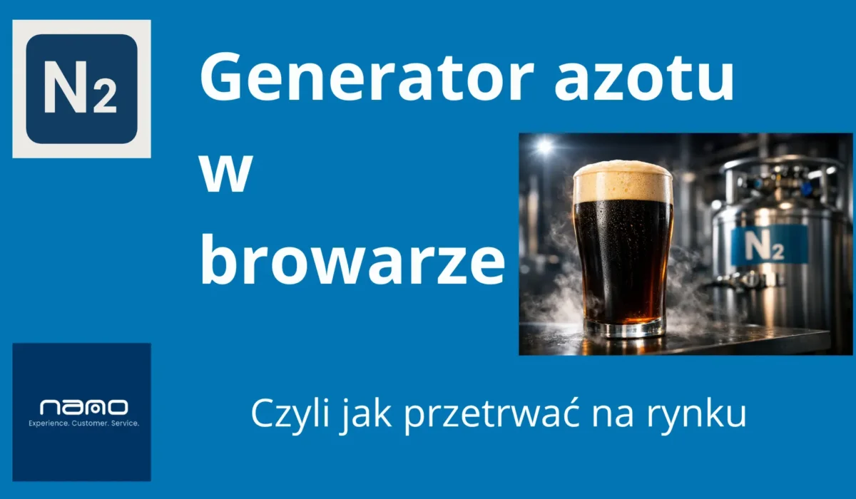 Generator azotu w browarze