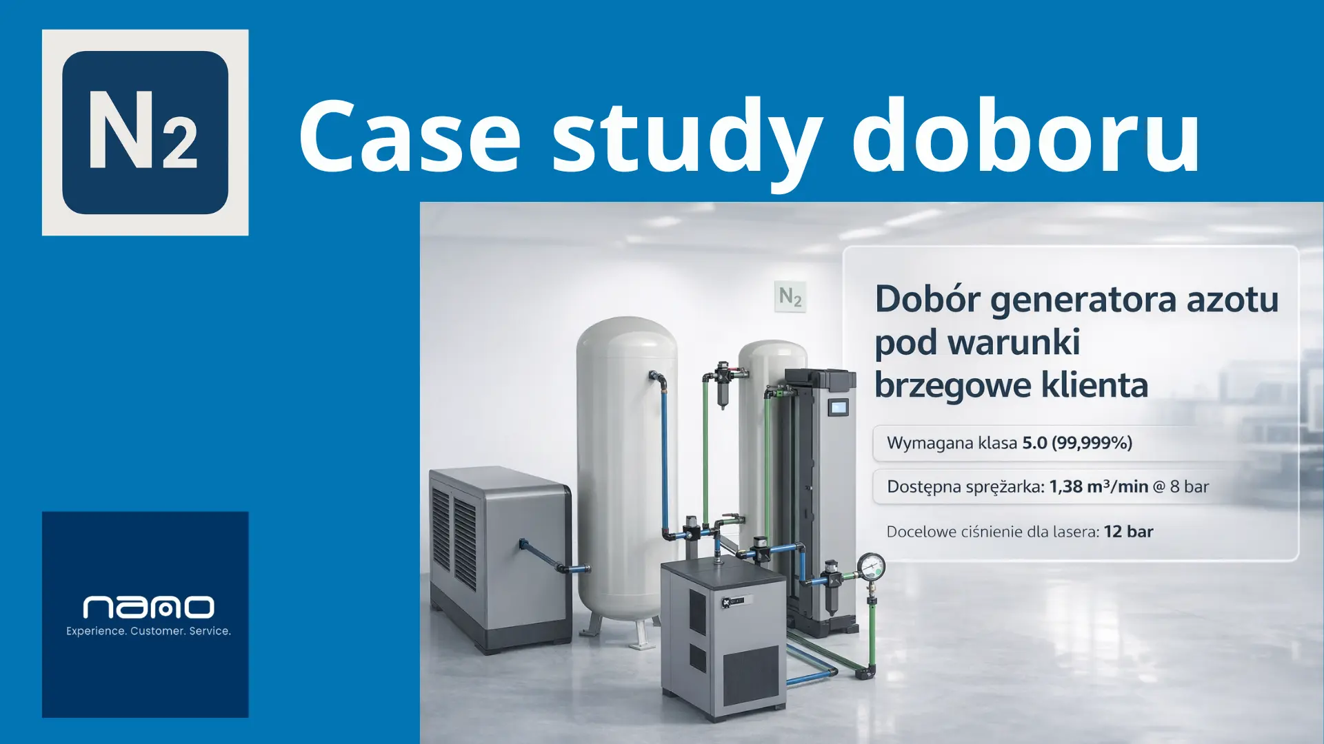 Generator azotu do lasera