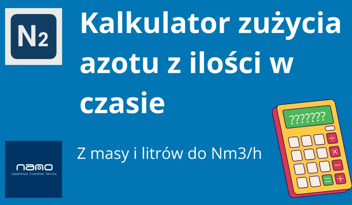 Kalkulator zużycia azotu