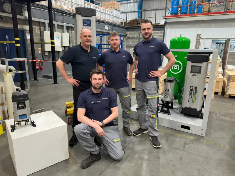 Zespół serwisowy do generatorów azotu