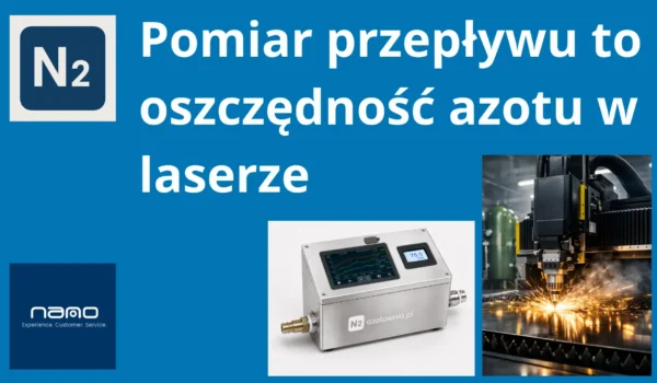 Pomiar przepływu i oszczędności azotu